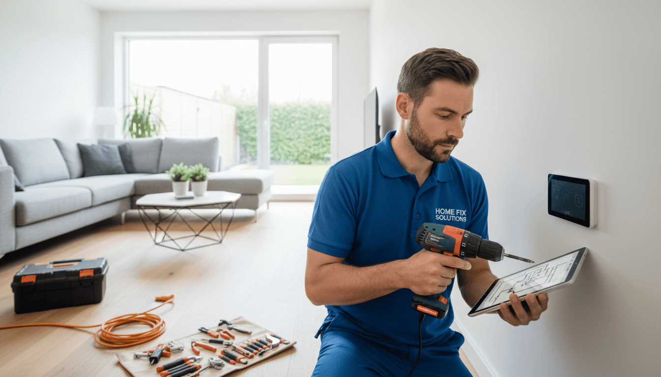 Professional home repair and maintenance work